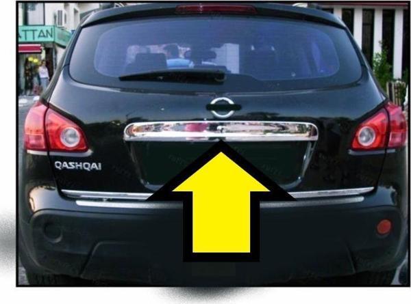 QASHQAİ BAGAJ ÇİTASI KROM 2007 2008 2009 2010 2011 2012 2013 2014 - Image 1