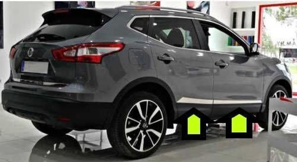 QASHQAİ YAN KAPI CITASI KROM 2014 2015 2016 2017 2018 2019 2020 - Image 1