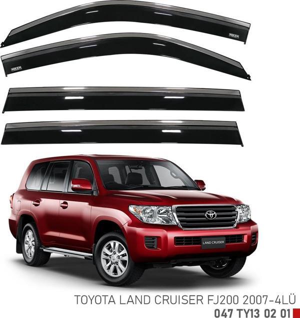 TOYOTA LAND CRUISER KROMLU CAM RÜZGARLIĞI 2007 2008 2009 2010 2011  - Image 1
