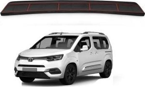 TOYOTA PROACE CİTY ARACA ÖZEL ARKA TAMPON EŞİĞİ PLASTİK 2019 2020 2021 2022 2023 2024 - Image 1
