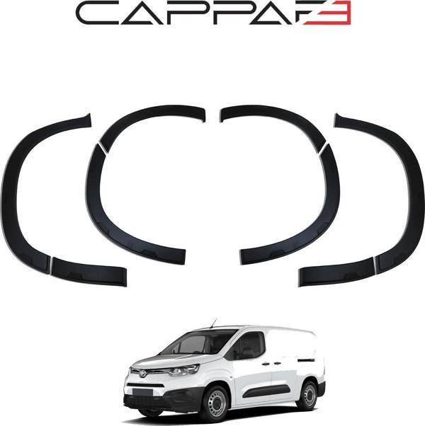 TOYOTA PROACE CİTY ARACA ÖZEL ÇAMURLUK DODİK 8 PARÇA 2021 2022 2023 2024 2025 - Image 1
