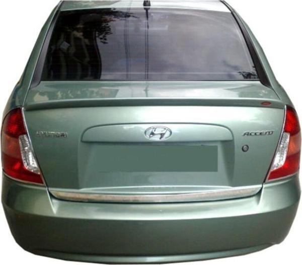 Hyundai Accent Era Formlu Krom Bagaj Alt Çıta Paslanmaz Çelik - Image 1