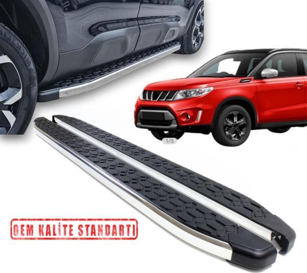 VITARA 2015 2016 2017 2018 2019 2020 2021 2022 2023 2024 2025 ARACA ÖZEL BLACKLİNE YAN BASAMAK - Image 1