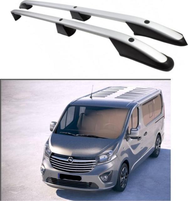 VİVARO KISA ŞASE GRİ PORTBAGAJ TAVAN ÇİTASI 2014 2015 2016 2017 2018 - Image 1