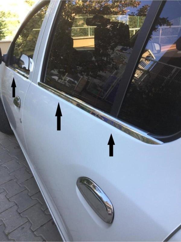 SYMBOL 3 CAM ÇİTASI KROM 2013 2014 2015 2016 2017 2018 2019 2020 - Image 1