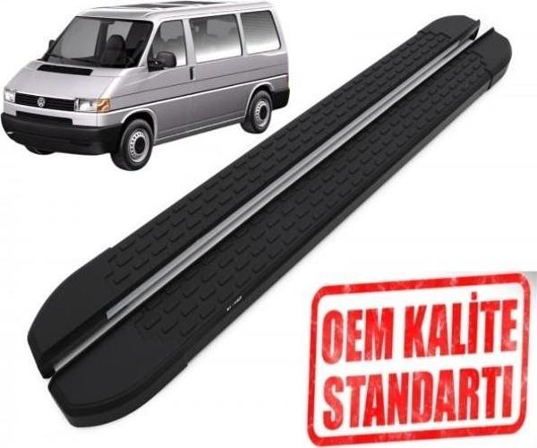 T4 TRANSPORTER UZUN ŞASE 1995 2003 YILLARI ARASI ARACA ÖZEL NEVADA SİYAH YAN BASAMAK - Image 1