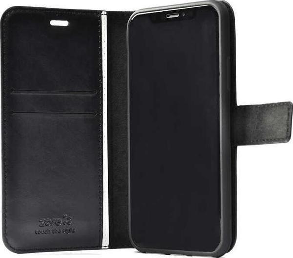 İnfinix Hot 50 4G Kılıf Standlı Kapkalı Cüzdan Kopçalı Kar Deluxe - Image 1