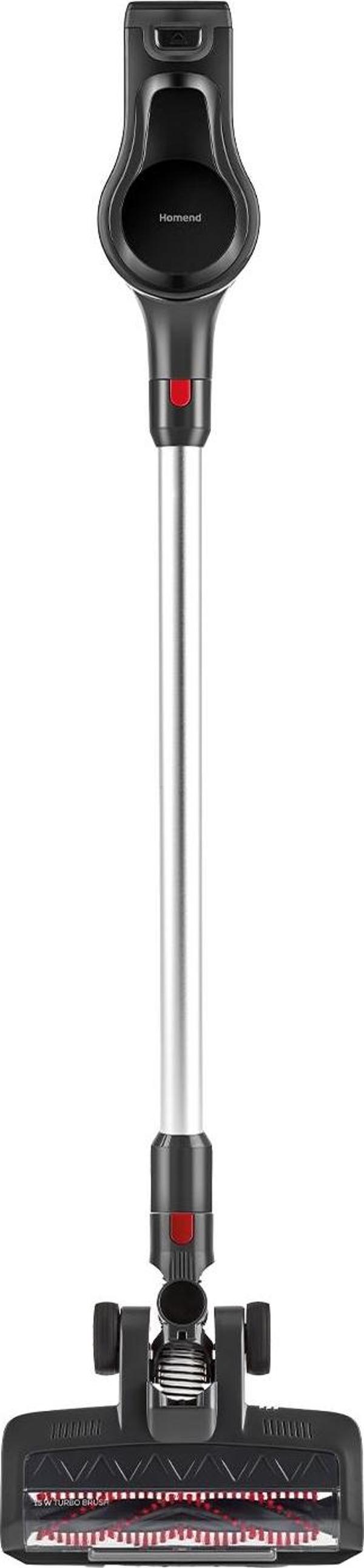 Homend Dustrider 1263H Dikey Süpürge Siyah Kırmızı - Image 1