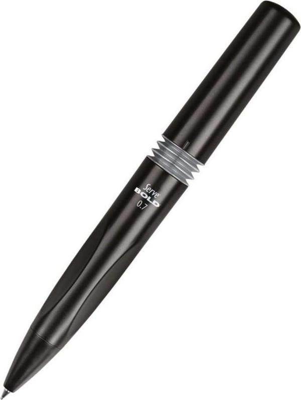 Serve Bold Metalix 0.7mm Mekanik Kurşun Kalem - Siyah - Image 1