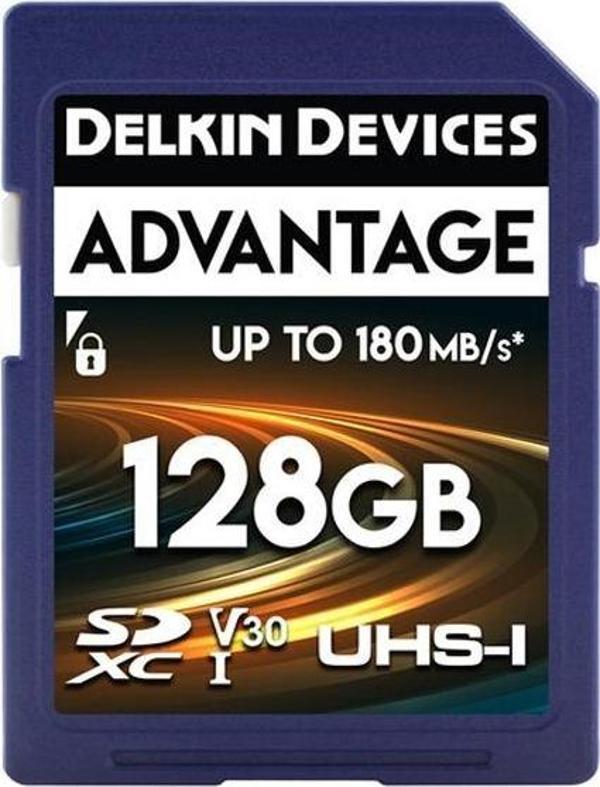 Delkin Devices 128GB ADVANTAGE UHS-I SDXC Hafıza Kartı - Image 1
