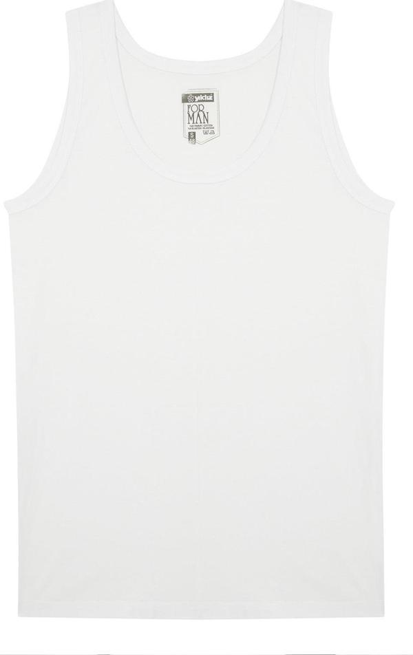 Yıldız 370 Formen Beyaz Atlet - Image 1
