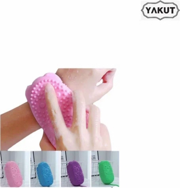 SİLİKON BANYO DUŞ LİFİ KESESİ SÜNGERLİ - Image 1