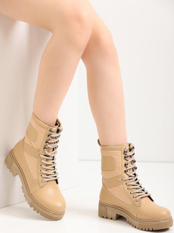 Eformoda Bej Kadın Bot Em2428 40 - Image 1