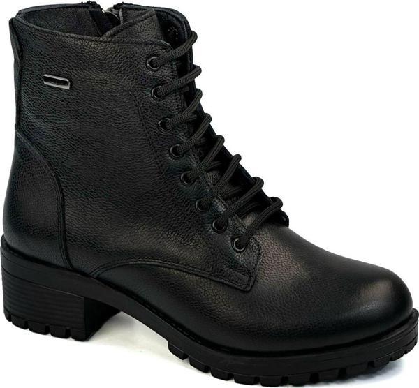 Eformoda Siyah Kadın Hakiki Deri Bot Mym0005 36 - Image 1