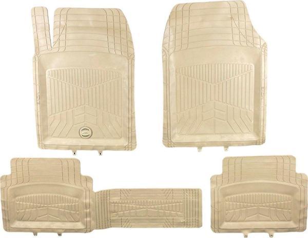 Skoda Karoq Uyumlu Yeni Seri Pufi 3D Move Universal Paspas Bej Renk Parça - Image 1
