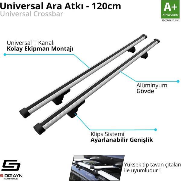 S-Dizayn Universal Standart Model Ara Atkı 120 Cm - Image 1