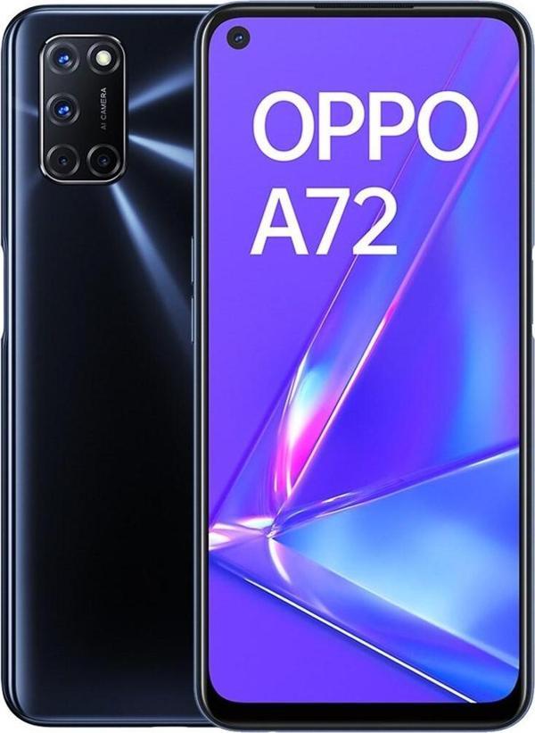 OPPO A72 128 GB BLACK 4 GB RAM Yenilenmiş Ürün (SIFIR GİBİ) - Image 1