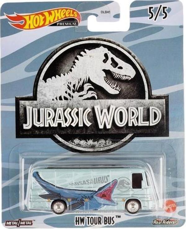 Hot Wheels Premium Jurassic World - HW Tour Bus - HCN91 - Image 1