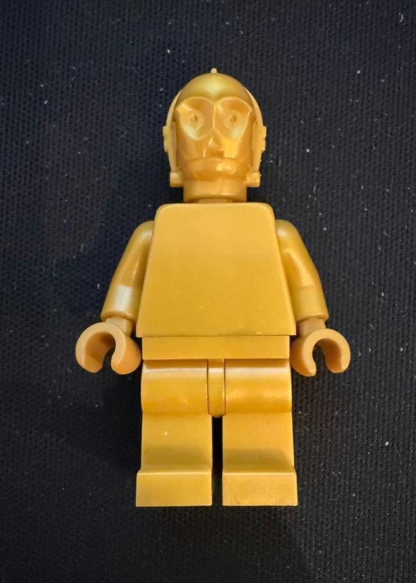 Orjinal Lego Minifigür Star Wars C-3PO Baskısız - Image 1