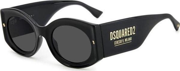 Dsquared2 Dsquared D0071/807Ir51 Güneş Gözlüğü Siyah Kemik Çerçeveli Uv400 - Image 1