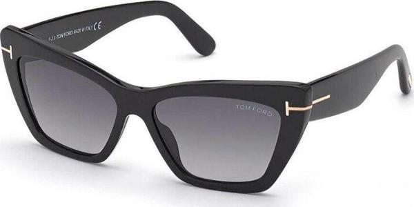 Tom Ford Ft 0871S 01B 56 Kadın Cat Eye Siyah Kemik Güneş Gözlüğü - Image 1