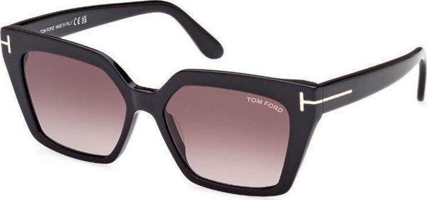 Tom Ford Tf 1030 01Z 53 Kadın Cat Eye Siyah Kemik Güneş Gözlüğü - Image 1