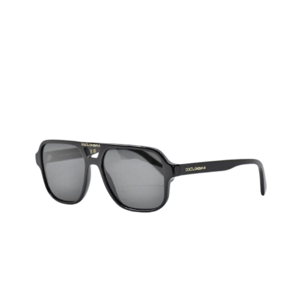 Dolce Gabbana Sunglasses Dolce&Gabbana Dgj40033355/8750 Çocuk Güneş Gözlüğü Siyah Kemik Çerçeveli Füme Lens Uv400 - Image 1
