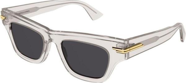 Bottega Veneta Bv1122S00351 Kadın Güneş Gözlüğü Yeşil Şeffaf Kemik Çerçeveli Uv400 - Image 1