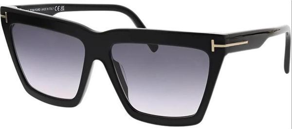 Tom Ford Tf1110/S 01B 56 Unisex Güneş Gözlüğü - Image 1