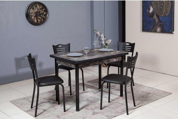 SMART MASA VE SMART SANDALYE TAKIMI, SİYAH 70x110 - Image 1