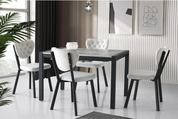 LATO MASA VE RİVONE SANDALYE TAKIMI, RAMBLA, 120x74 - Image 1