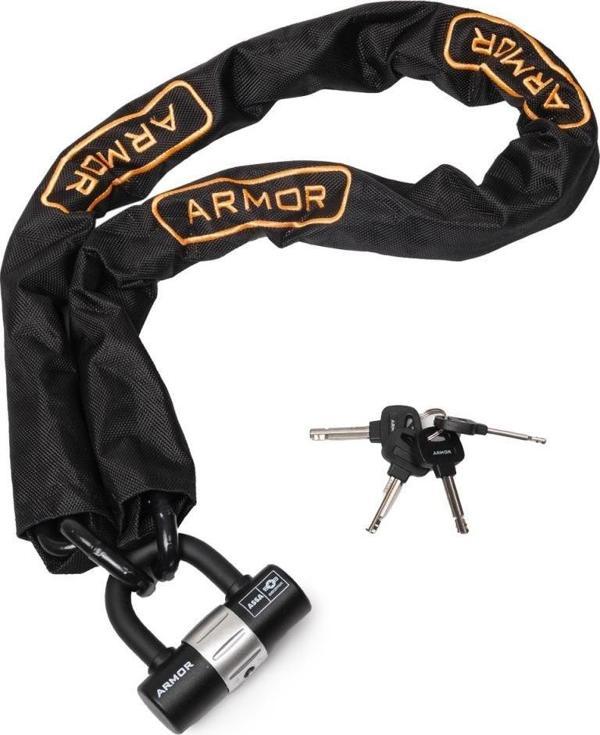 Armor 812 MV Military Serisi Çelik Zincir 1.20mt 12mm+Ubar Kilit - Image 1