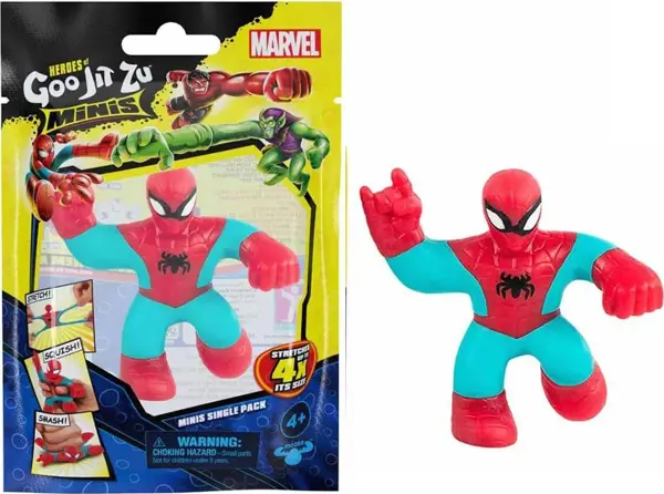 Giochi Preziosi Goojitzu Marvel Minis S6 -GJT50000 Spider Man - Image 1