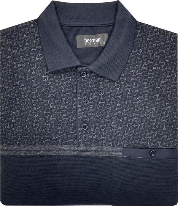 Regular Fit Erkek Polo Yaka Selanik Kazak-7127 - Image 1