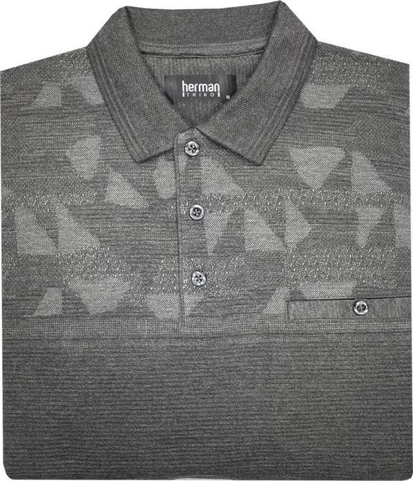 Regular Fit Erkek Polo Yaka Selanik Kazak-7128 - Image 1