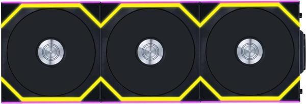 Lian Li UNI FAN SL WIRELESS 3x120mm Siyah Kasa Fanı  - Image 1