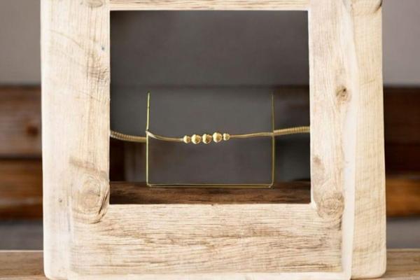 Minimal Paslanmaz Çelik Toplu Zincir Halhal  - Image 1