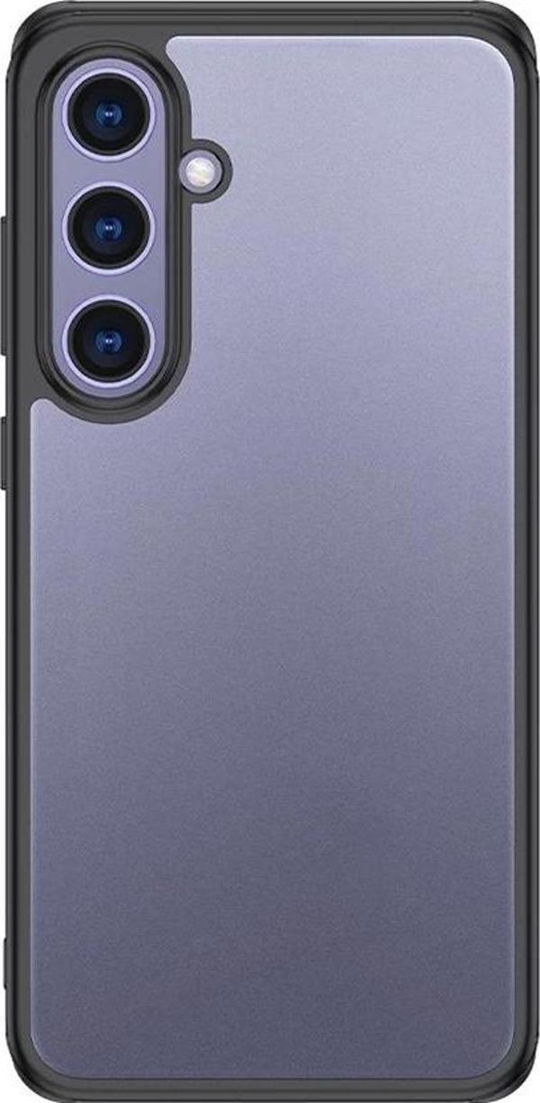 Galaxy S25 Kılıf Kamera Korumalı Şeffaf Arka Yüzey Zore New Roll Kapak - Image 1