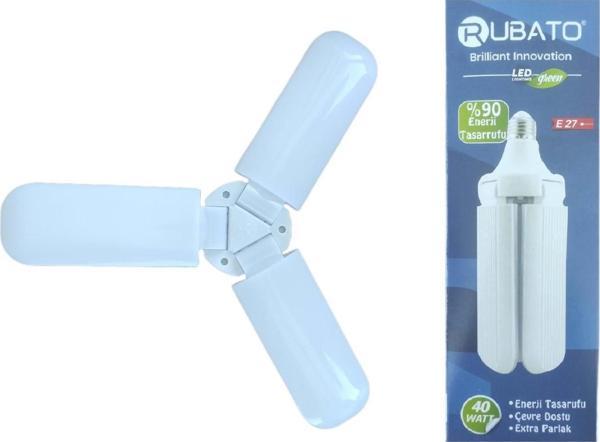 40 Wat E27 %90 Tasarruflu 3 Kanatlı Led Lamba 4560 - Image 1