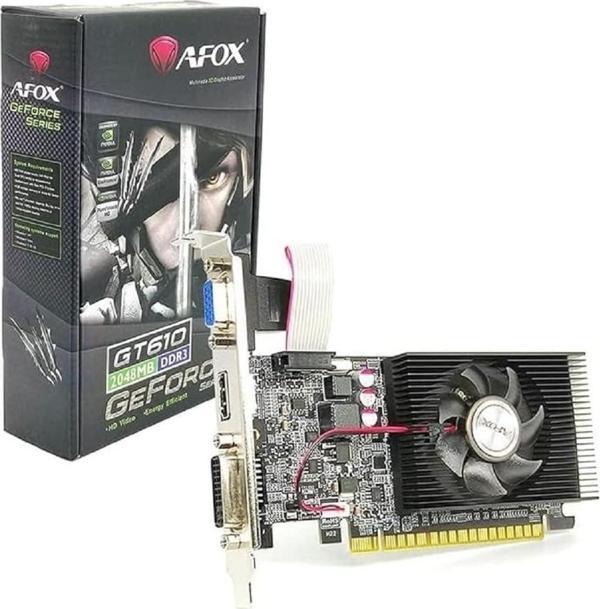 AFOX GT 610 AF610-2048D3L7-V8 64 BIT DDR3 2 GB EKRAN KARTI - Image 1