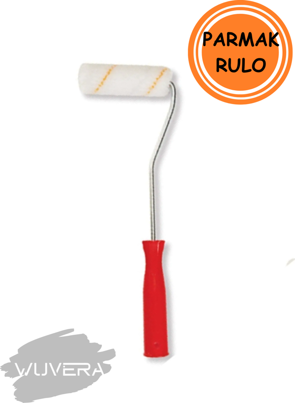 WUVERA Saten Ve Yağlı Boya Parmak Rulosu 10 Cm - Image 1