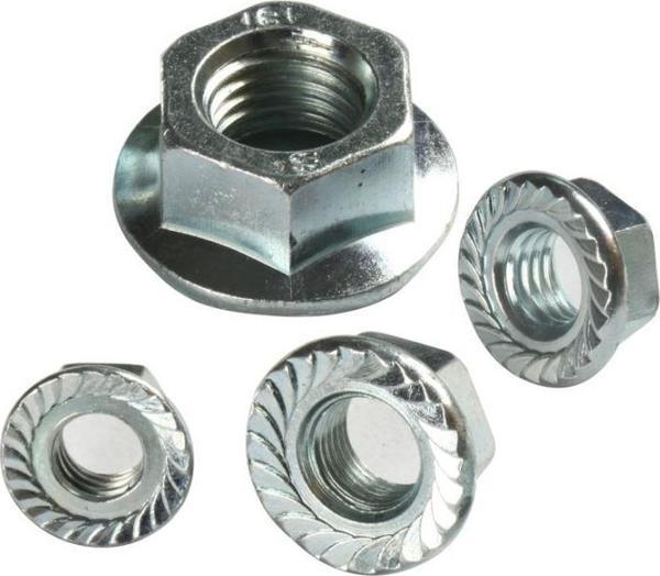 Ayaz M12 Flanşlı Somun 50 Adet  Dın 6923 - Image 1