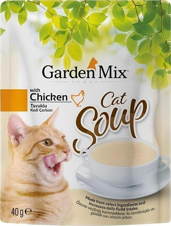 Garden Mix  Tavuklu Kedi Çorbası 40 gr - Image 1