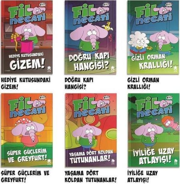 Fil Necati Serisi Seti - 6 Kitap Takım - Eksik Parça Yayınları - Image 1