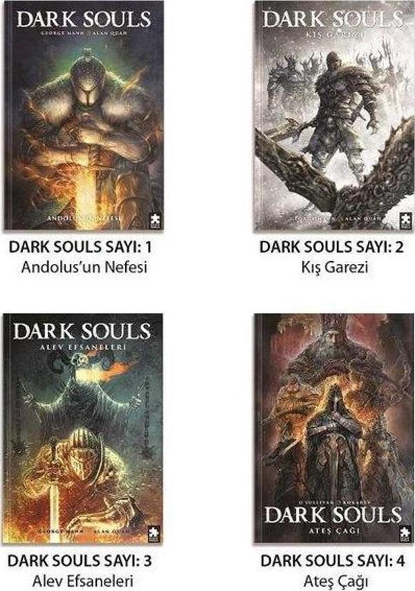 Dark Souls Serisi Seti - 4 Kitap Takım - Eksik Parça Yayınları - Image 1