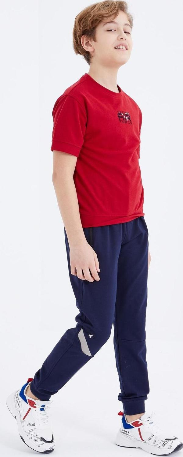 İndigo Bağcıklı Fermuar Cepli Jogger Erkek Çocuk Eşofman Alt  - 10815 - Image 1