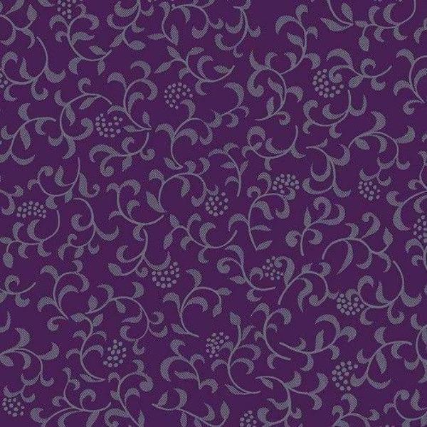 D-c-fix 343-1004 Mor Sarmaşık Çiçekli Yapışkanlı Folyo (45cm x 1,5mt) - Image 1