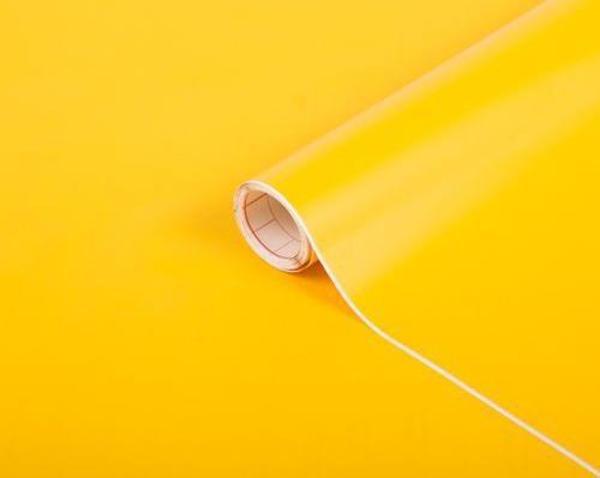 D-c-fix 346-0156 Mat Koyu Sarı Kendinden Yapışkanlı Folyo - Image 1