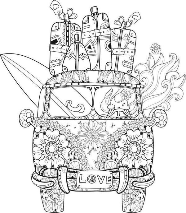 Artdeco 40x50cm Desenli Tuval- Retro Çocuk - Image 1