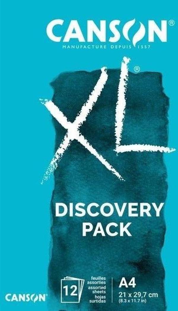 Canson XL Discovery Pack A4 - 12 Yaprak - Image 1